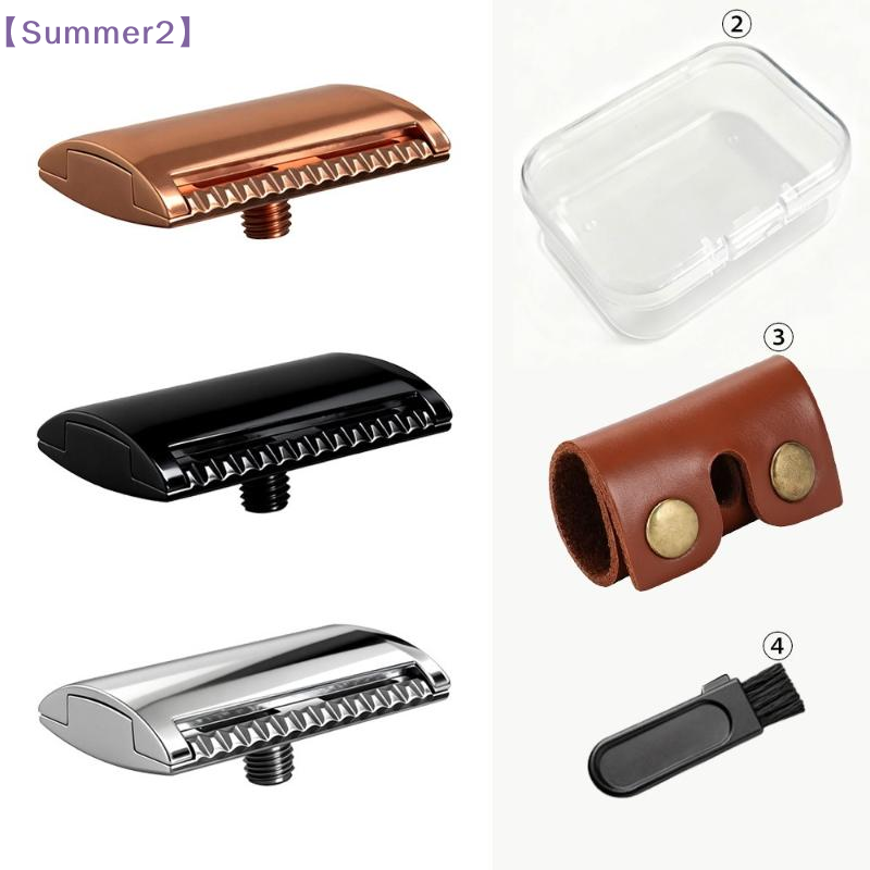 Safety Razor Handle - 【Xia2】Kit de cabezal de afeitadora manual