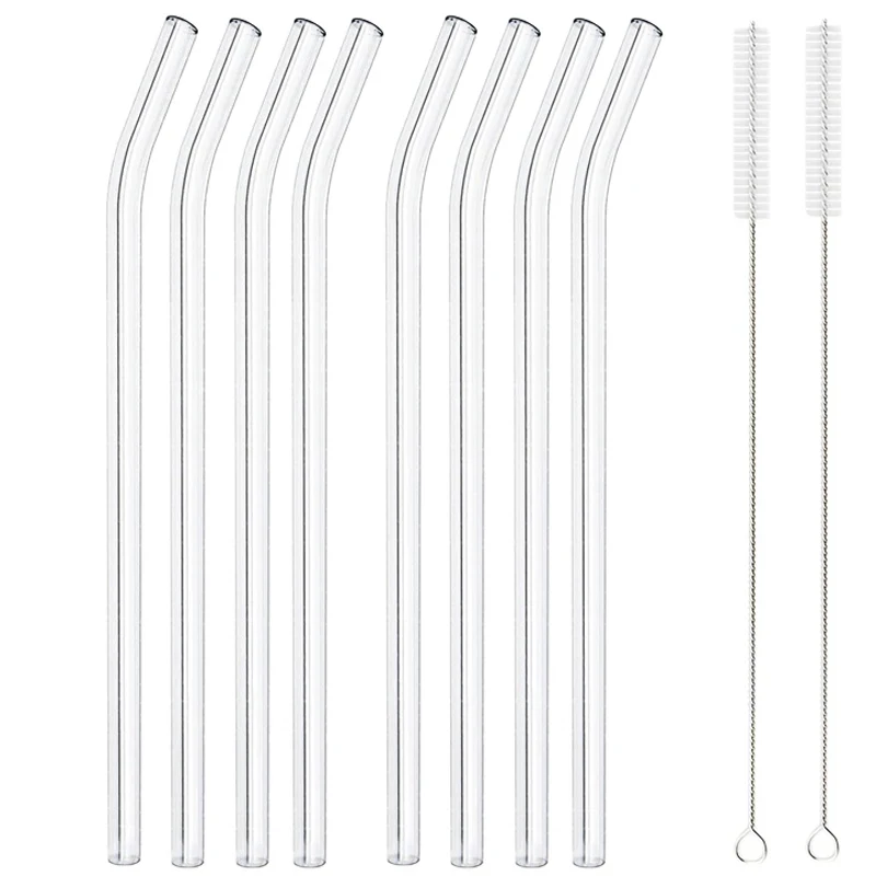 Reusable Straw - Pajitas de Vidrio Reutilizables de 20