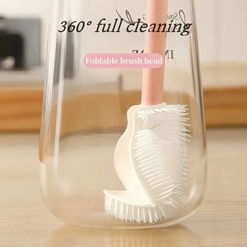 Reusable Bottle - Cepillo de Silicona Plegable de 360