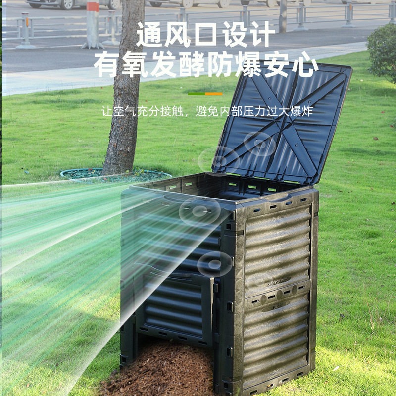 Contenedor de Compostaje Exter - Compost Bin reseña y precio