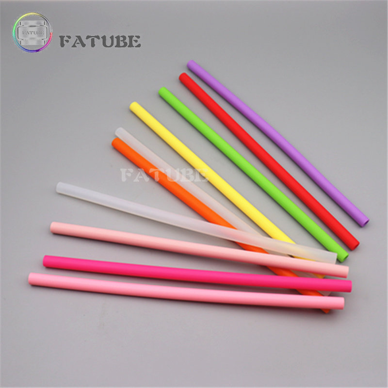 10 Pajitas de Silicona Curvas  - Reusable Straw reseña y precio