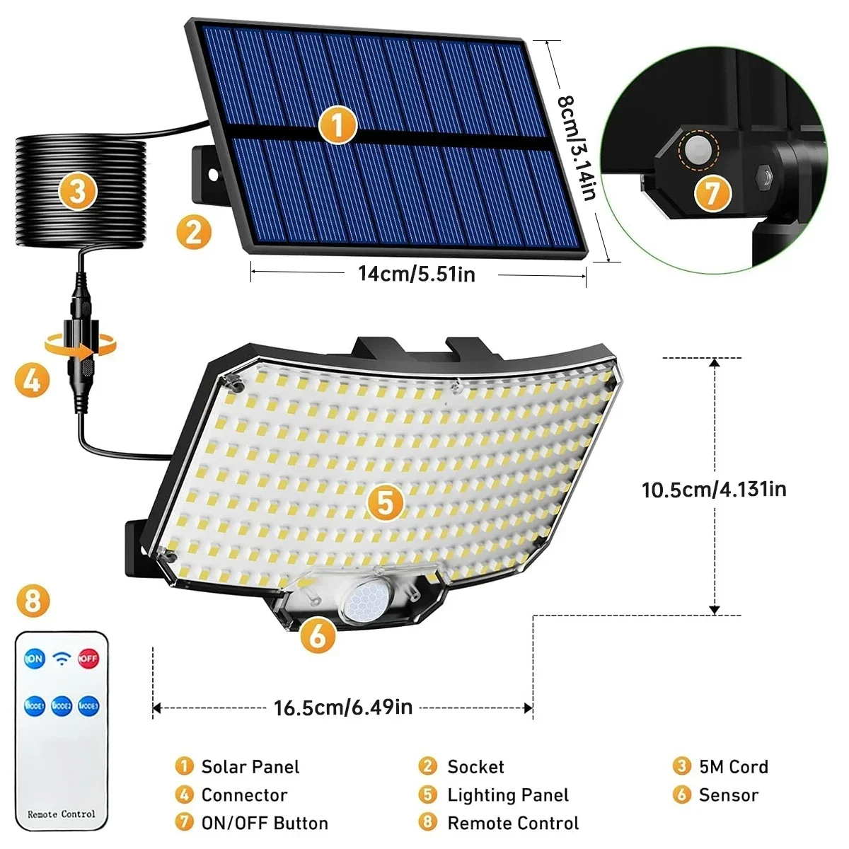 Luces Solares para Exteriores  - Solar Garden Light reseña y precio
