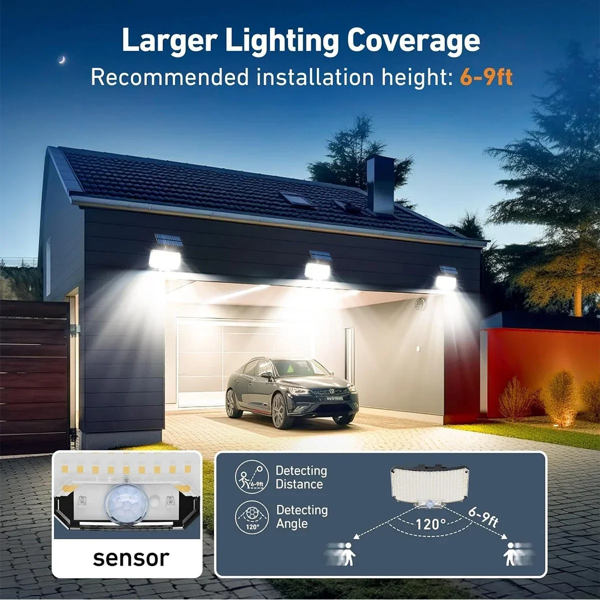 Luces Solares para Exteriores  - Solar Garden Light reseña y precio
