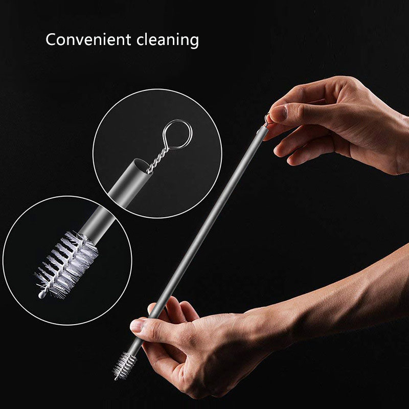 Pajita de titanio puro, pajita - Reusable Straw reseña y precio