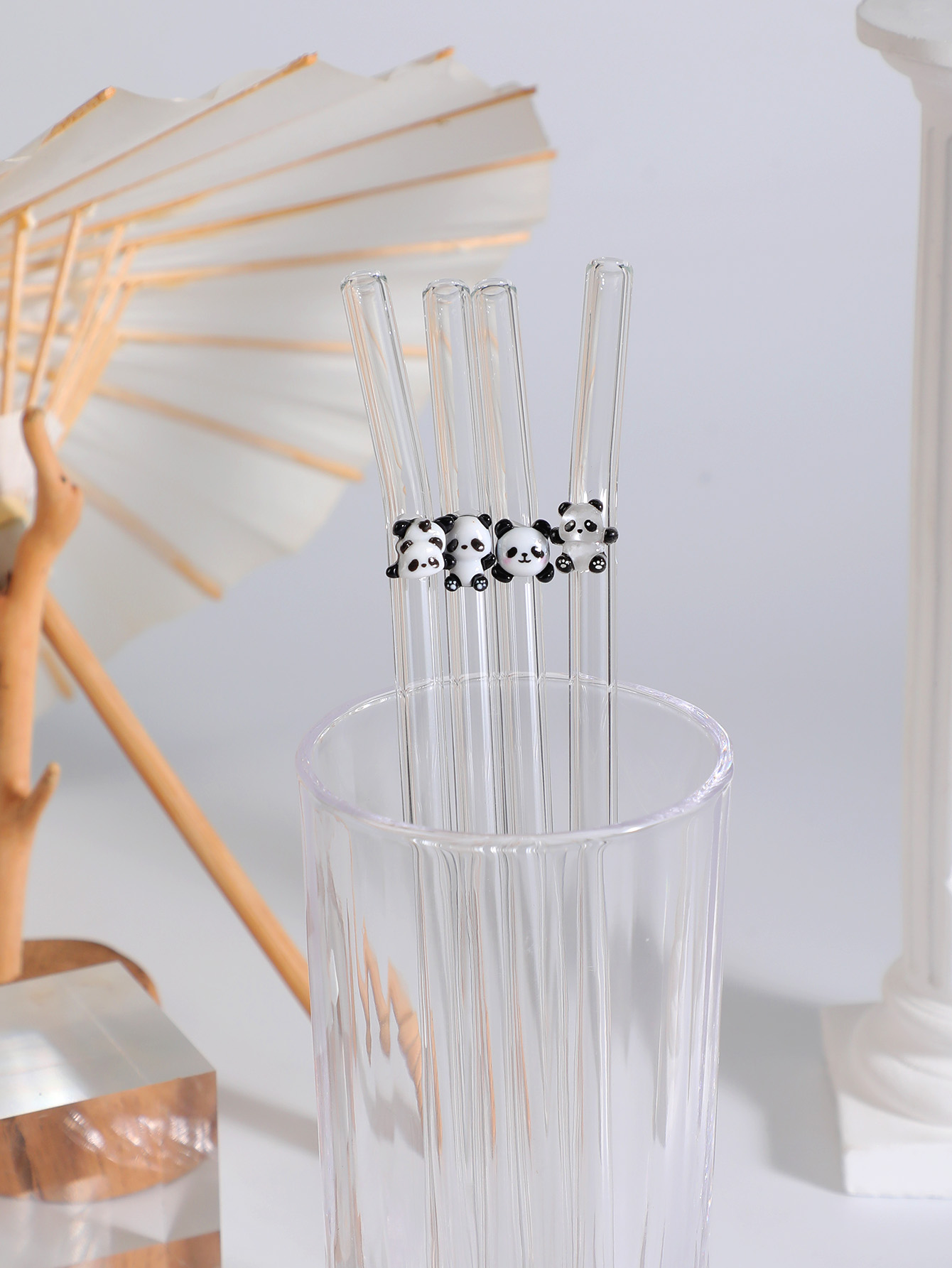 Pajita de vidrio doblada reuti - Reusable Straw reseña y precio