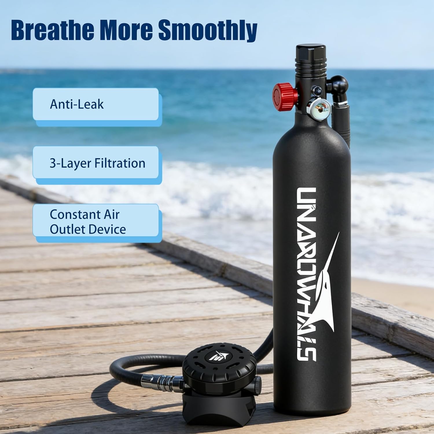 Tanque de Buceo Portátil Reuti - Reusable Bottle reseña y precio
