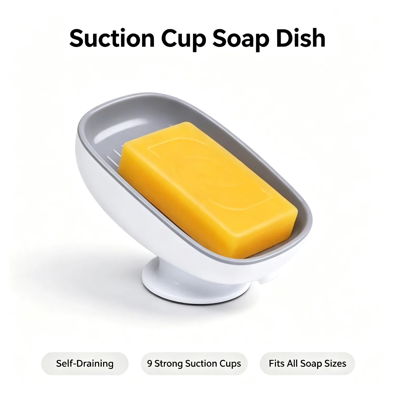 1 unidad: soporte para jabón c - Eco Sponge reseña y precio