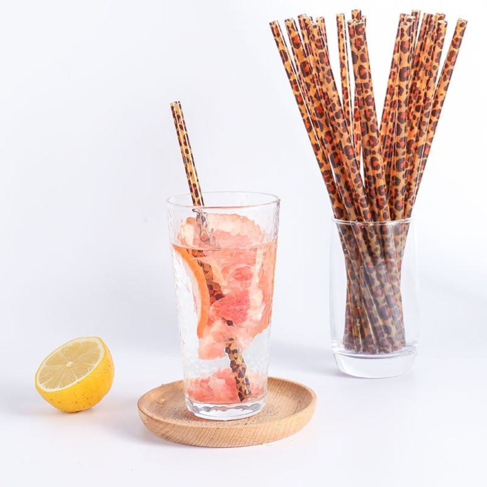 Pajitas de Beber con Estampado - Reusable Straw reseña y precio