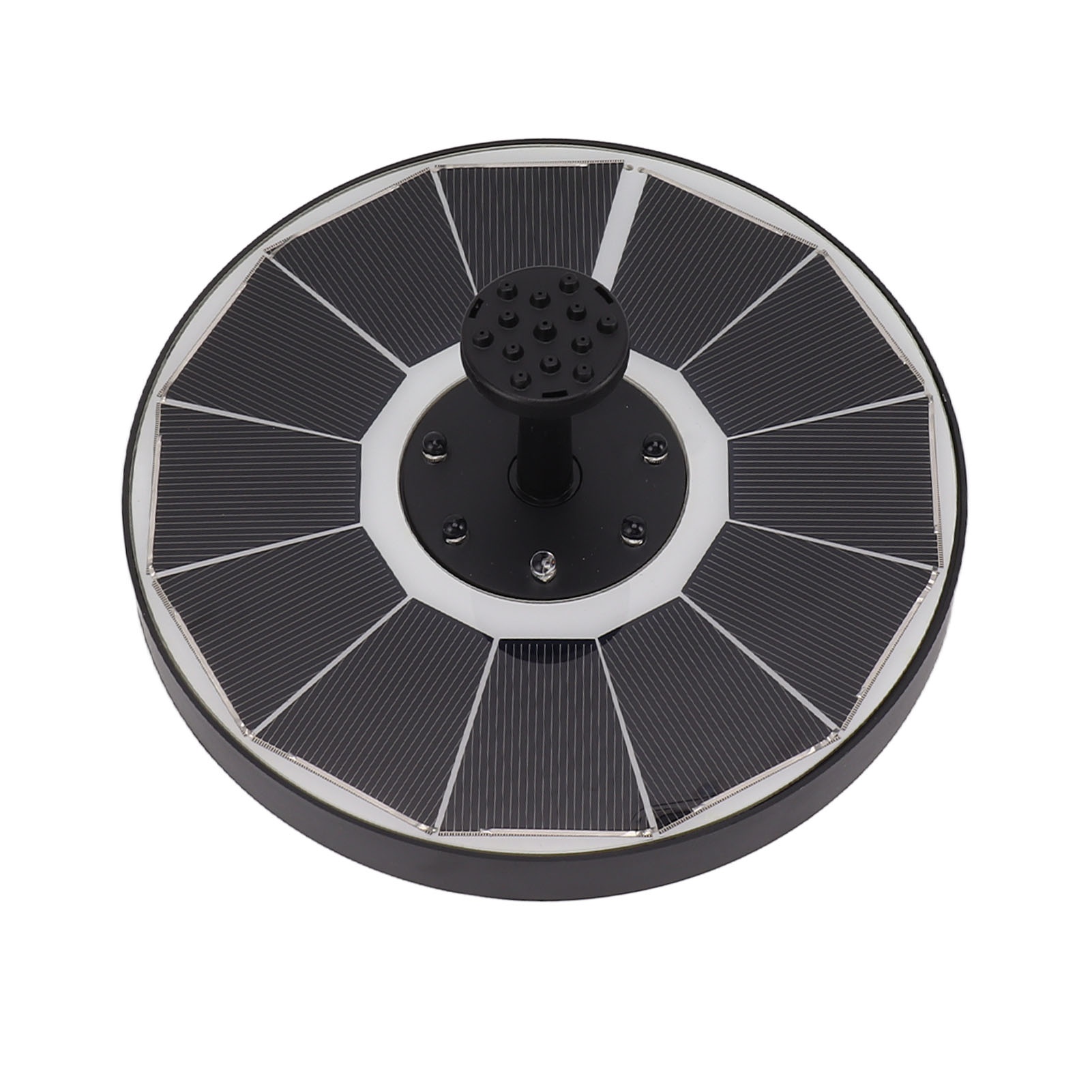 Fuente Solar con 8 Boquillas,  - Solar Garden Light reseña y precio